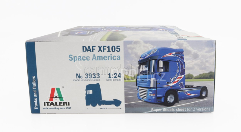Italeri DAF Xf105 510 Space America Tractor Truck 2-assi 2011 1:24 /