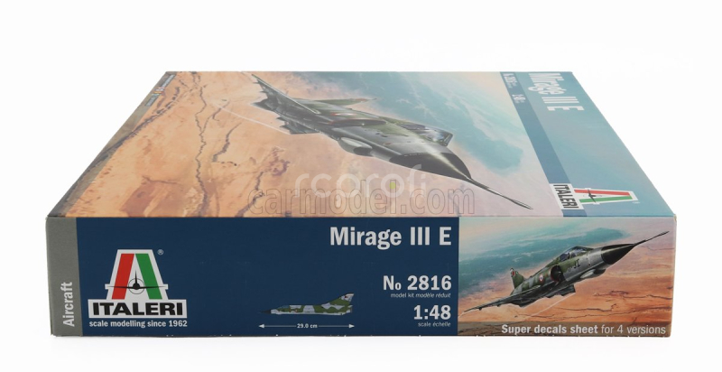 Italeri Dassault aviation Mirage Iii-e Military Airplane 1992 1:48 /
