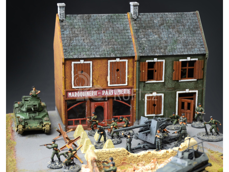 Italeri diorama bitva o Arras 1940 - Rommelův útok (1:72)