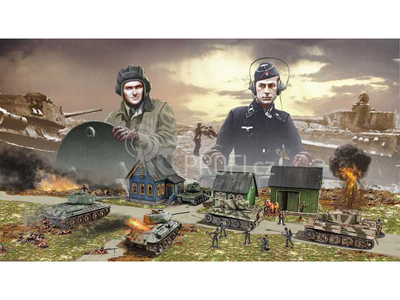 Italeri diorama - bitva u Malinavy 1944 (1:72)