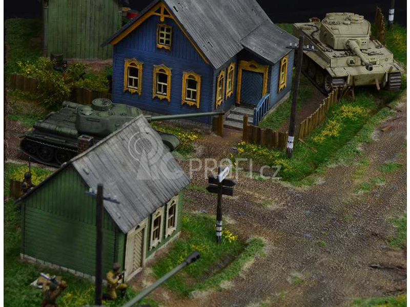 Italeri diorama - bitva u Malinavy 1944 (1:72)