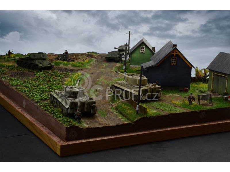 Italeri diorama - bitva u Malinavy 1944 (1:72)