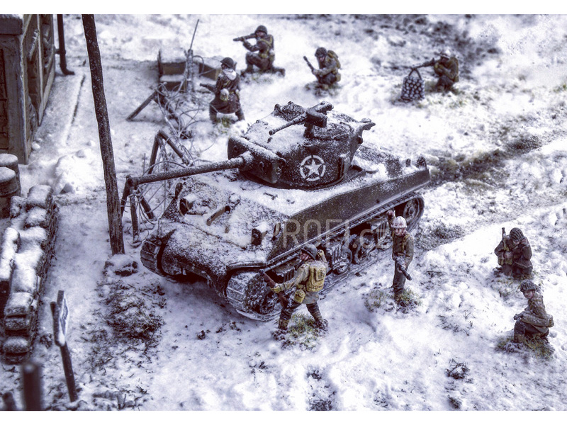 Italeri diorama - Obléhání Bastogne (1:72)