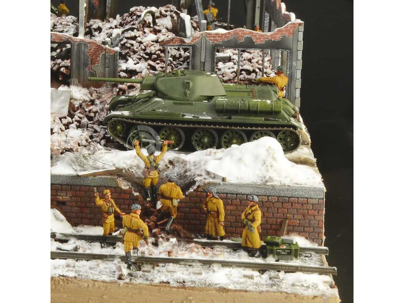 Italeri diorama obležení Stalingradu 1942 (1:72)