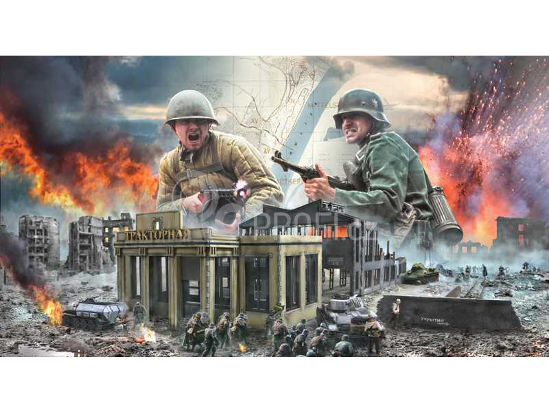 Italeri diorama obležení Stalingradu 1942 (1:72)