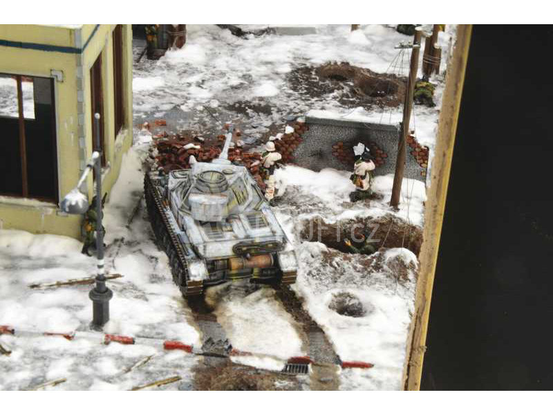 Italeri diorama obležení Stalingradu 1942 (1:72)