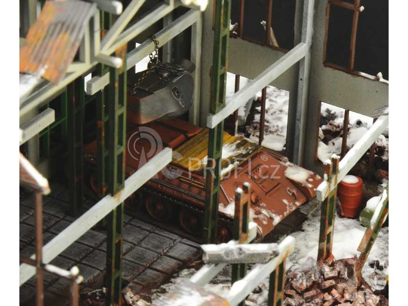 Italeri diorama obležení Stalingradu 1942 (1:72)