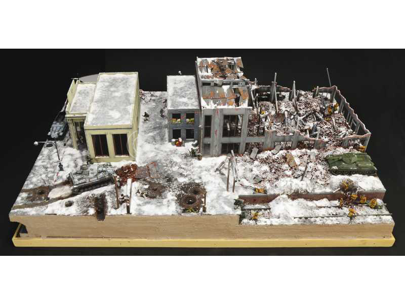 Italeri diorama obležení Stalingradu 1942 (1:72)