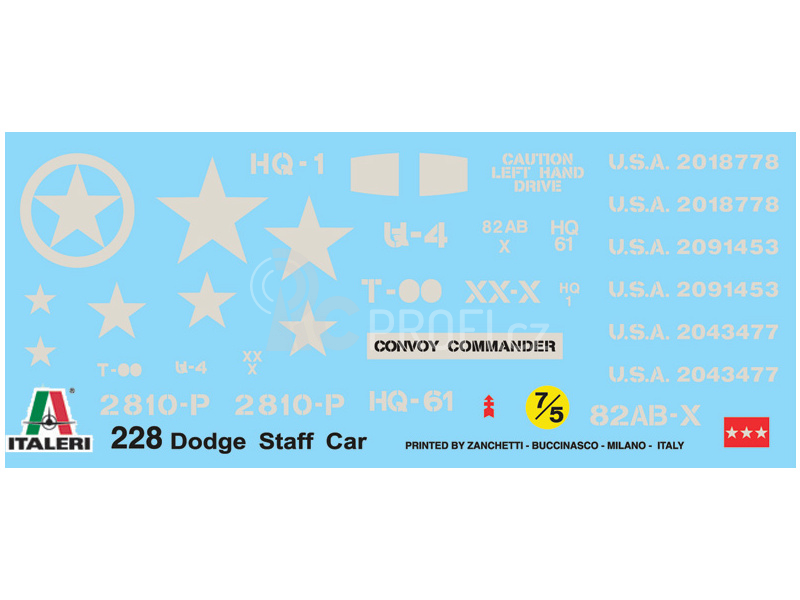 Italeri Dodgee WC/56 Staff Car (1:35)