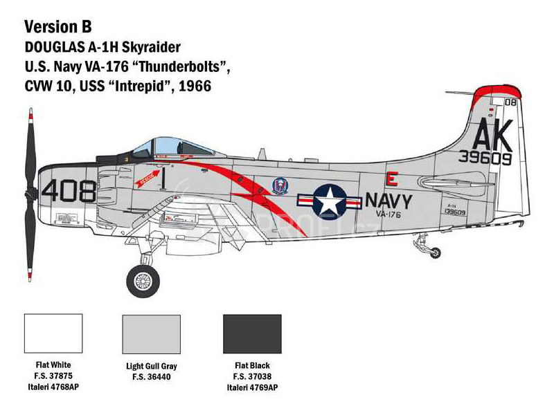 Italeri Douglas A-1H Skyraider (1:48)