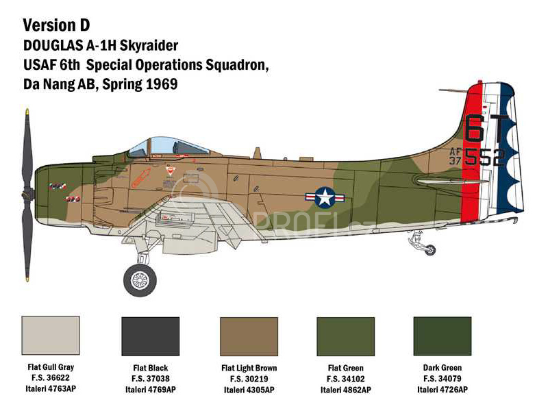 Italeri Douglas A-1H Skyraider (1:48)