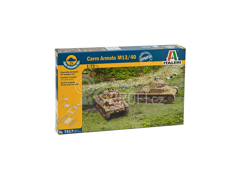 Italeri Easy Kit - Carro Armato M13/40 (1:72)