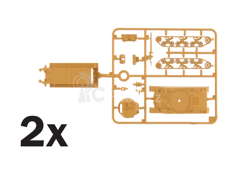 Italeri Easy Kit - M4A2 SHERMAN III (1:72)