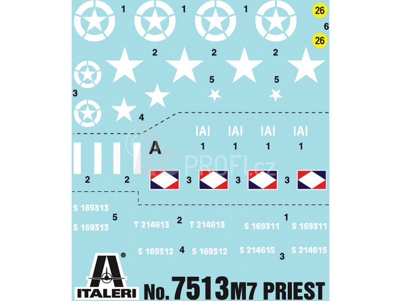 Italeri Easy Kit - M7 PRIEST / KANGAROO (1:72)