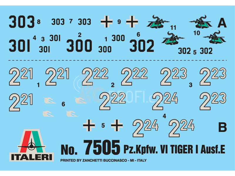 Italeri Easy Kit - Pz.Kpfw.VI TIGER I Ausf.E (1:72)