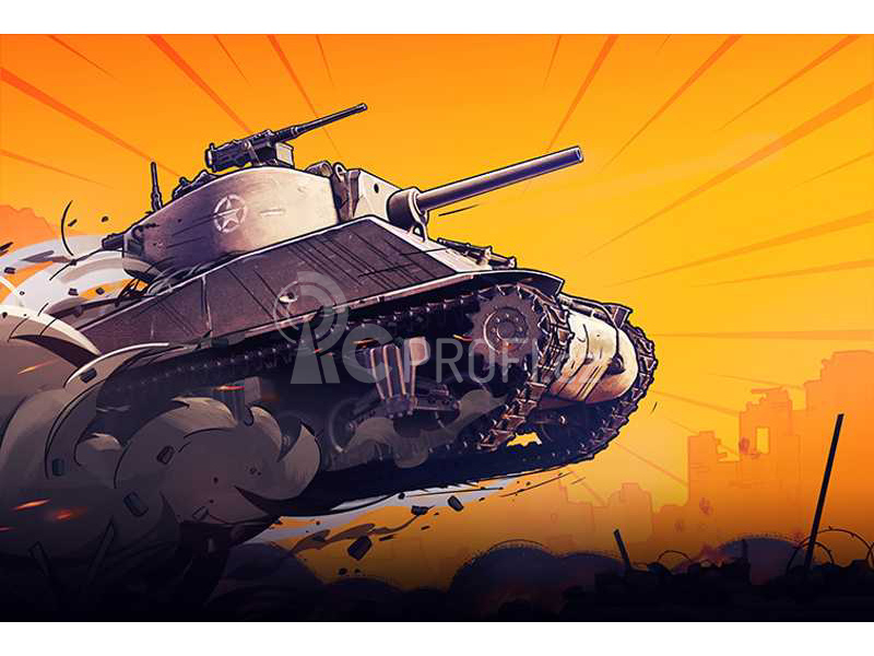 Italeri Easy Kit World of Tanks - Sherman (1:72)