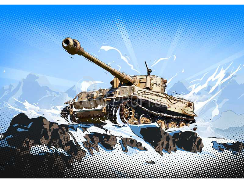Italeri Easy to Build World of Tanks - Tiger (1:72)