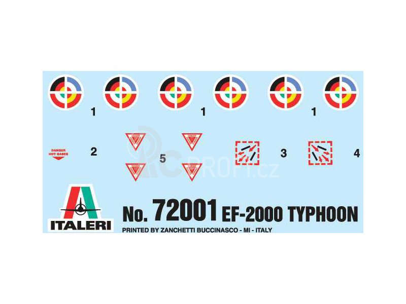 Italeri Eurofighter EF-2000 Typhoon (1:72)