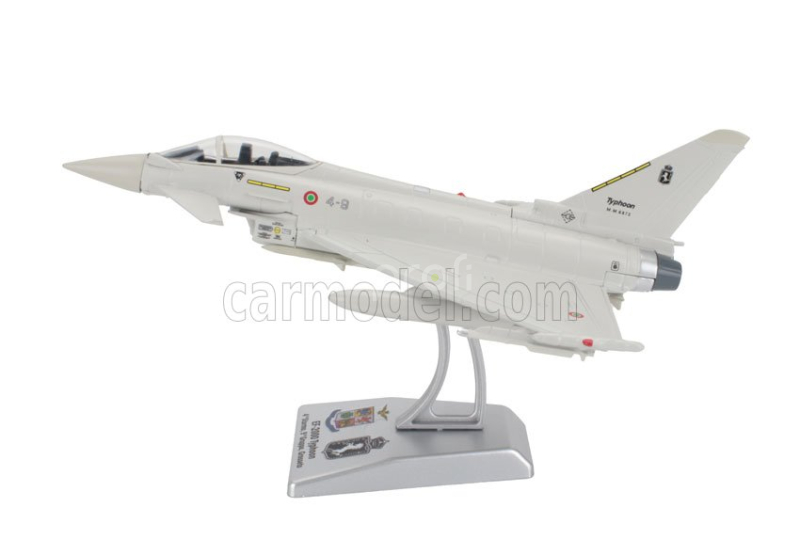 Italeri Eurofighter Ef-2000 Typhoon Airplane Military - Aeronautica Militare 4th Stormo Grosseto Italy 1:100 /