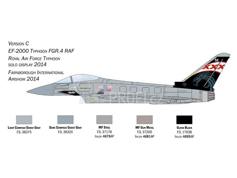 Italeri Eurofighter Typhoon EF-2000 