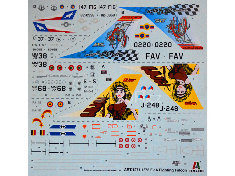 Italeri F-16A/B Fighting Falcon (1:72)