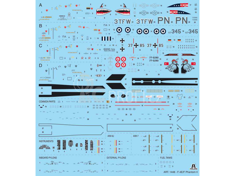 Italeri F-4E/F Phantom II (1:72)