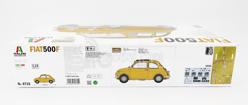 Italeri Fiat 500 F 1965 1:12 /