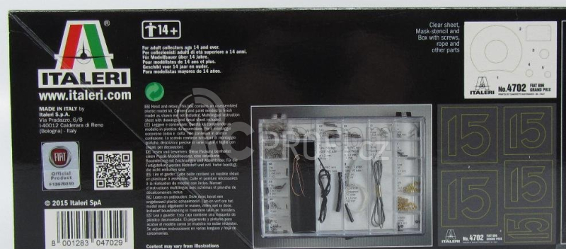 Italeri Fiat 806 Grand Prix 1927 1:12 /