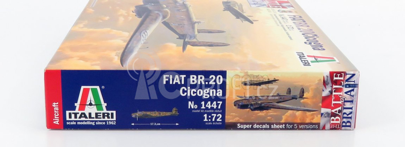 Italeri Fiat Br.20 Cicogna Airplane Military 1936 1:72 /