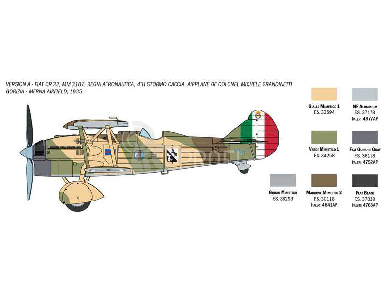 Italeri Fiat CR.32 (1:72)