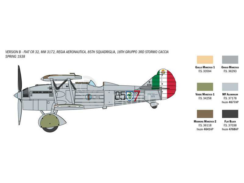 Italeri Fiat CR.32 (1:72)