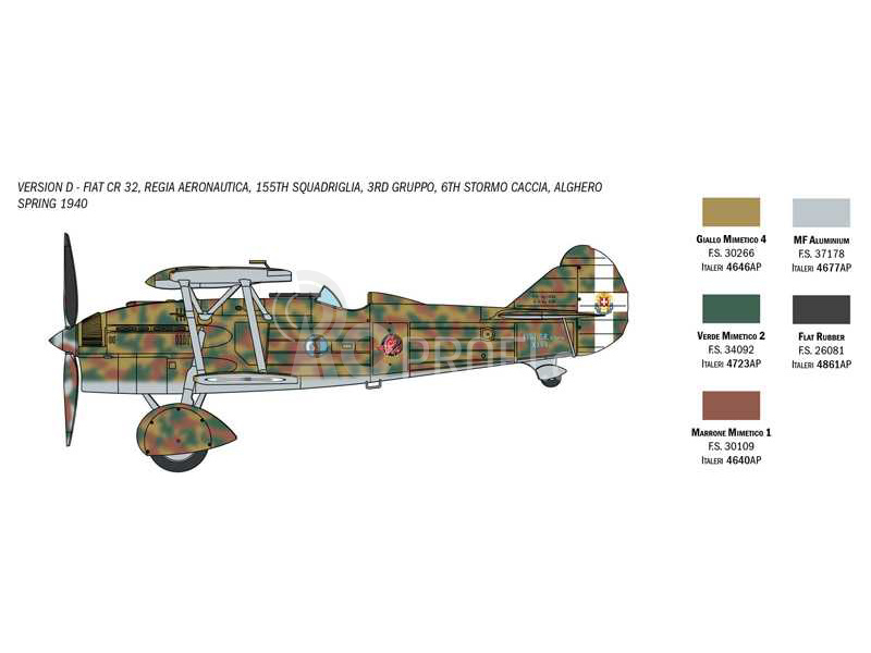 Italeri Fiat CR.32 (1:72)