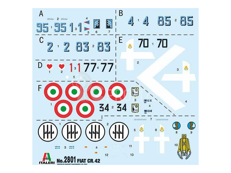 Italeri Fiat CR.42 Falco (1:48)