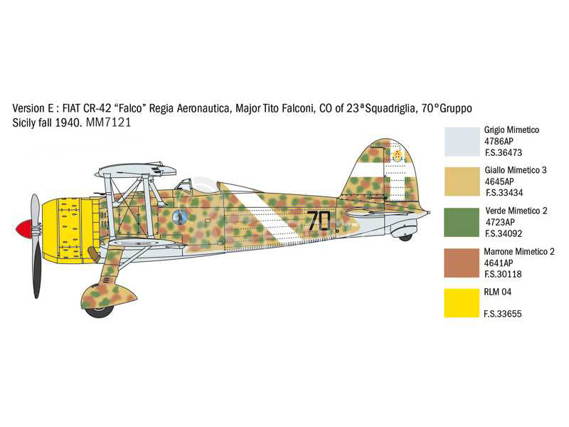 Italeri Fiat CR.42 Falco (1:48)