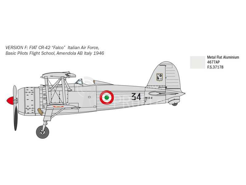 Italeri Fiat CR.42 Falco (1:48)