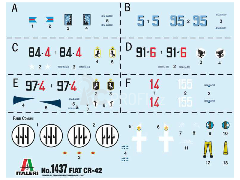 Italeri Fiat CR.42 Falco (1:72)