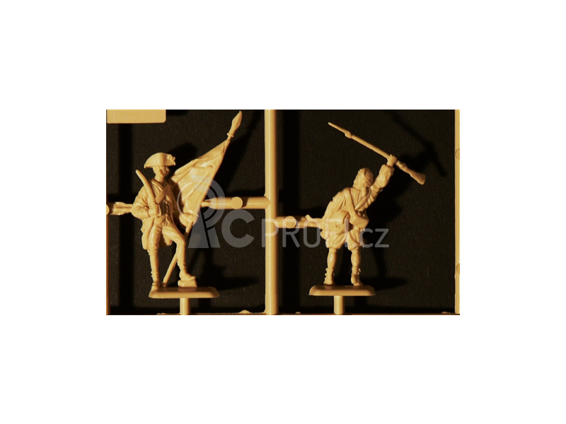 Italeri figurky - AMERICAN INFANTRY (AM.INDEP.WARS 1776 ) (1:72)