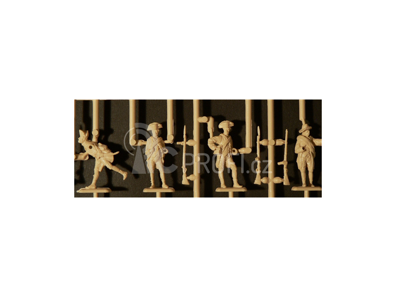 Italeri figurky - AMERICAN INFANTRY (AM.INDEP.WARS 1776 ) (1:72)