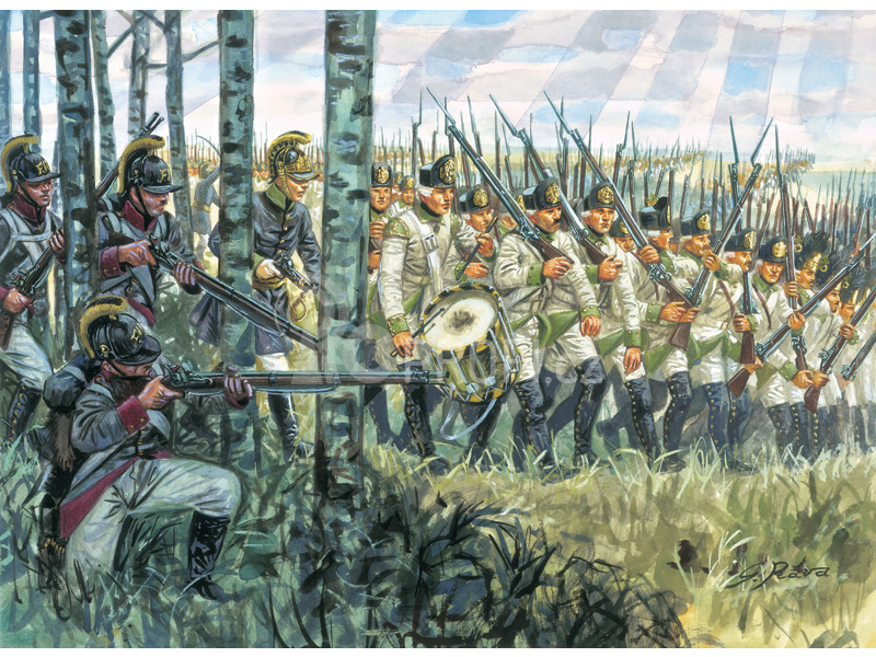 Italeri figurky - AUSTRIAN INFANTRY 1798-1805 (NAP.WARS) (1:72)