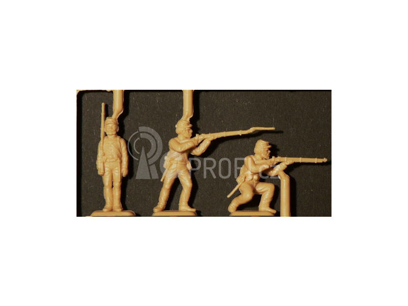 Italeri figurky - CONFEDERATE INFANTRY (AMERICAN CIVIL WAR) (1:72)