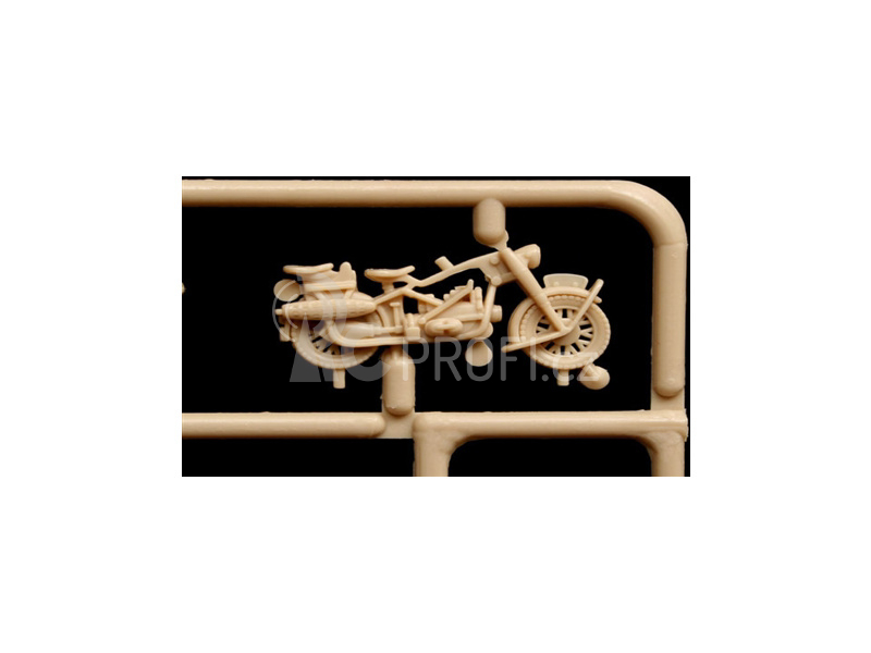 Italeri figurky - němečtí motocyklisté WW2 (1:72)