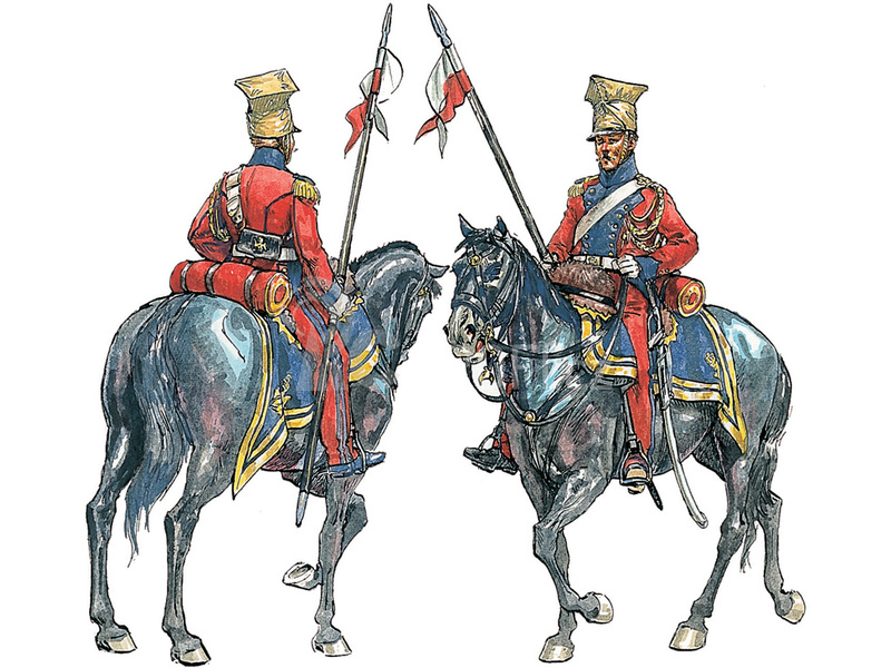 Italeri figurky - POLISH-DUTCH LANCERS (NAP.WARS) (1:72)