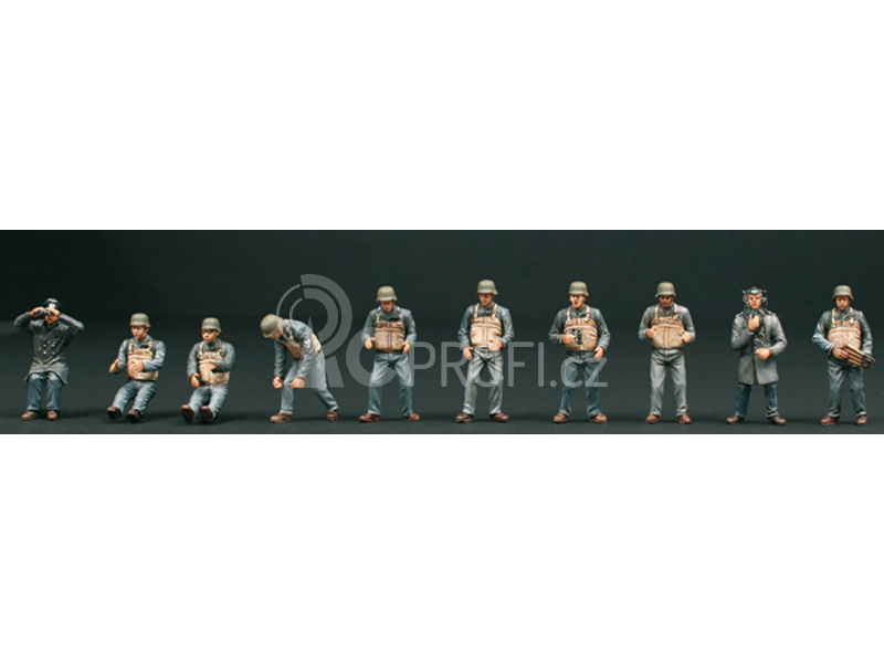 Italeri figurky - SCHNELLBOOT CREW (1:35)