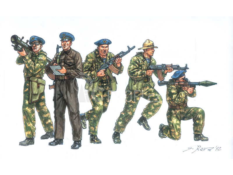 Italeri figurky - Soviet Special Forces 