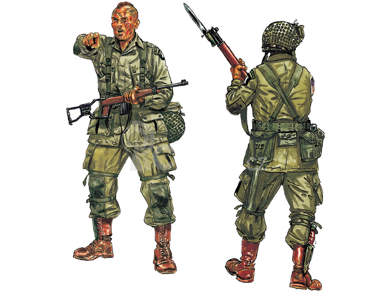 Italeri figurky - U.S. výsadkáři (1:35)