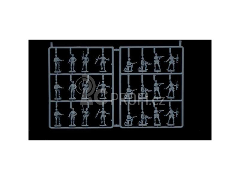 Italeri figurky - vojáci varšavské smlouvy (1980) (1:72)