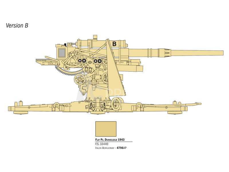 Italeri Flak 37 (1:56)