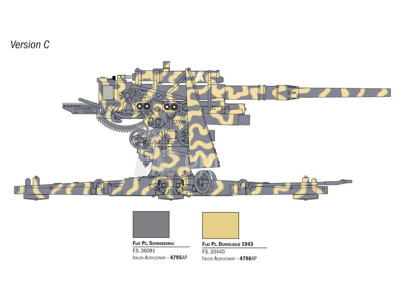 Italeri Flak 37 (1:56)