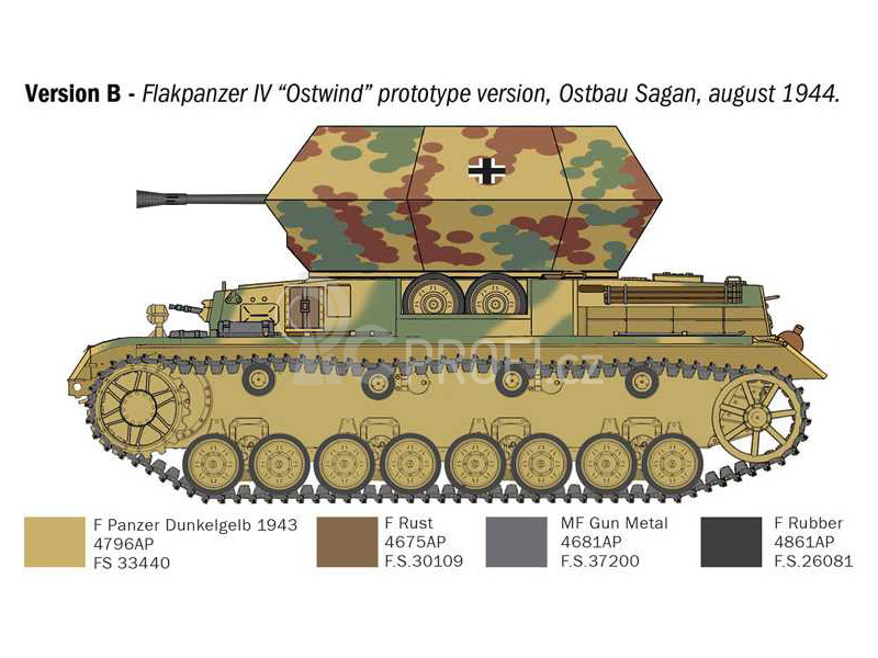 Italeri Flakpanzer IV Ostwind (1:35)