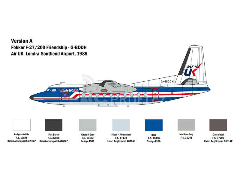 Italeri Fokker F 27 Friendship (1:72)